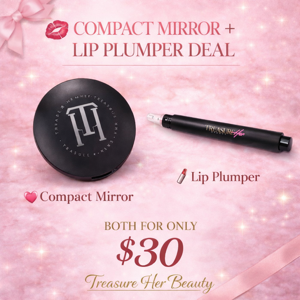 Compact Mirror + Lip Plumper Bundle